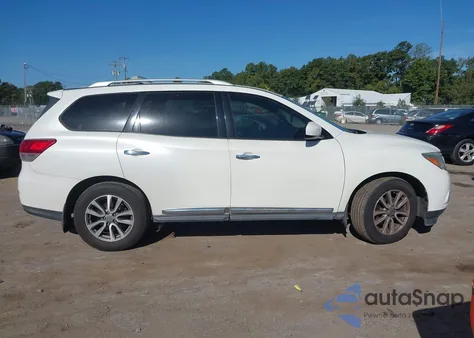 2015 Nissan Pathfinder Sl from USA, damaged, VIN 5N1AR2MM0FC639324